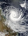 Image 16Tropical Cyclone Larry over the Great Barrier Reef, 19 March 2006 (from Environmental threats to the Great Barrier Reef)