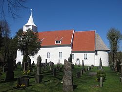 View of Fjære Church