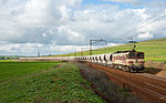 E 1100 with an empty phosphate train near Tamdrost