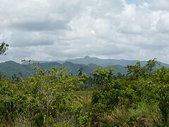 Landschop von de Bargen mit Victoria Peak in’n Achtergrund