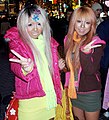 Two women in ganguro (2008)