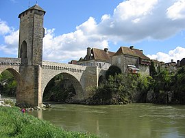 Bridge over the Gave de Pau