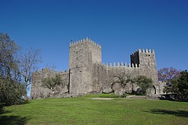 The Castle of Guimarães, in 2018.