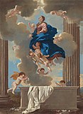 『聖母被昇天』、ニコラ・プッサン画、ナショナル・ギャラリー収蔵