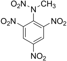 Tetryl Cấu trúc hóa học