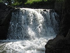 Водоспад зблизька