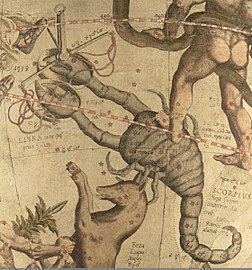 Detail: Scorpio et Libra