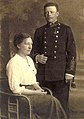Stromfeld Aurél százados és felesége Urbányi Adrienne