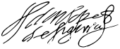 signature de Lope de Figueroa