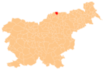 The location of the Municipality of Muta