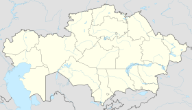 Qonayev is located in Kazakhstan