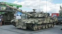 PT-91E\Ex prezentowany podczas targów MSPO 2006