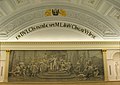 La salle académique de l'université de Liège est édifiée en 1824