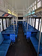 Interior view, 1999 Gillig Phantom of Santa Clara Valley Transportation Authority (Sunnyvale, California)