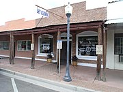 Old Brick Post Office built 1930 and located at 144 N Frontier. The property was listed in the National Register of Historic Places on July 10, 1986. Reference number #86001586.