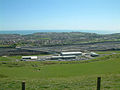 Image 10 Credit: StephenDawson The Channel Tunnel terminal at Cheriton near Folkestone in Kent, from the Pilgrims' Way on the escarpment on the southern edge of Cheriton Hill, part of the North Downs. More about the Channel Tunnel... (from Portal:Kent/Selected pictures)