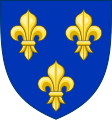 The fleur-de-lis of the House of Bourbon