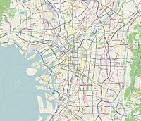 Mappa di localizzazione: Osaka