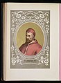 Clemente VII (Giulio Zanobi de Giuliano de' Medici) (26 mazzo 1478-25 seténbre 1534), cromolitografîa, 1879