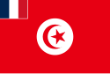 Protettorato francese in Tunisia – Bandiera