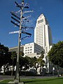 Hôtel de ville de Los Angeles à Los Angeles.