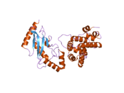 2grp: Crystal Structure of human RanGAP1-Ubc9-Y87A