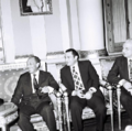 Sadat i Mubarak u parlamentu 1977.