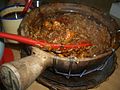 Image 91Claypot chicken rice (from Malaysian cuisine)