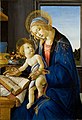 Image 2The scene in Botticelli's Madonna of the Book (1480) reflects the presence of books in the houses of richer people in his time. (from History of books)