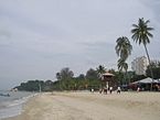 Batu Ferringhi partja a szigeten