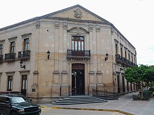 The Municipal Palace of Lagos de Moreno