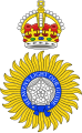 Badge of the viceroy and governor-general (1904–1947) depicted with Tudor Crown