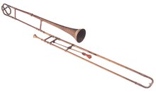 A contrabass sackbut built in 1639.