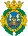 Escudo de la ciudad de Cádiz, origen del escudo de Andalucía.