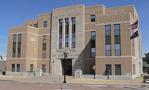 Lane County Courthouse in Dighton (2015)