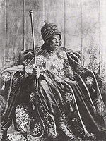 Menelik II: imago