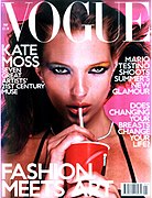 Kate Moss, the British edition of Vogue (May, 2000)