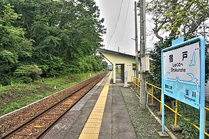 車站月台與候車室(2016年7月)