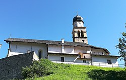 Skyline of San Nicolò di Comelico