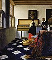 Johannes Vermeer, La lección de música