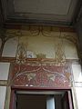 Villino Favaloro, decorazione Liberty della porta d'ingresso alla loggia, in Palermo