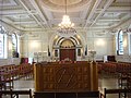 Inside Bet El synagogue Casablanca