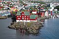 Kione çheerey y Tinganes ayns Tórshavn, ynnyd y reiltys