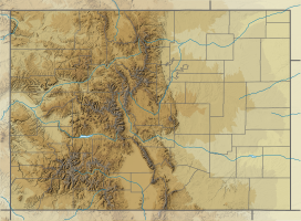 Braddock Peak is located in Colorado