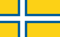 Bandiera non ufficiale della Svezia occidentale (Västsverige)