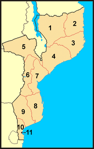 Proviñsoù Moçambique