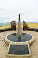 Monument of North latitude 40 degrees at Nyudouzaki in Oga, Akita