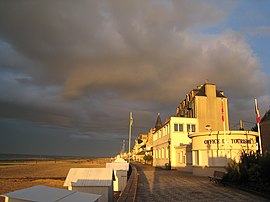 The seafront at Saint-Aubin-sur-Mer