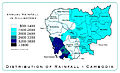 Image 30A map of rainfall regimes in Cambodia, source: DANIDA (from Geography of Cambodia)