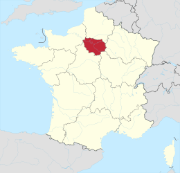 Île-de-France – Localizzazione